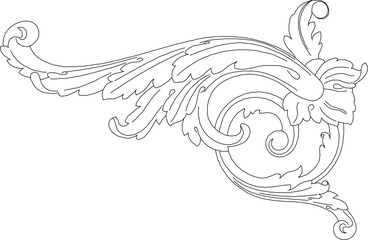 sketch vector silhouette illustration mascot icon carving ornament decoration accessories floral background pattern seamless abstract modern classic vintage