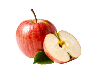 An apples isolated on white background