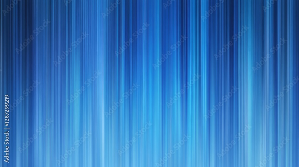 Poster futuristic abstract blue gradient background with smooth light transitions and subtle technology-ins