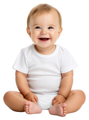 PNG Blonde baby toddler sitting happy photography.