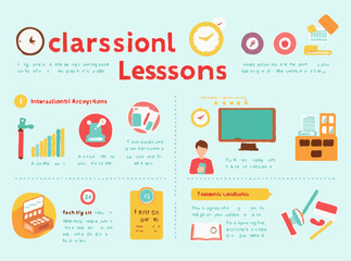 Interactive Infographics for Classroom Lessons