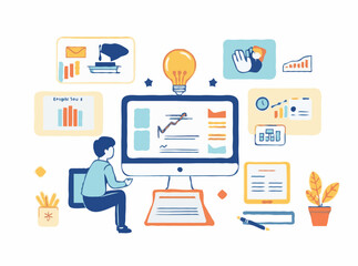 Engaging Visual Aids for Online Courses