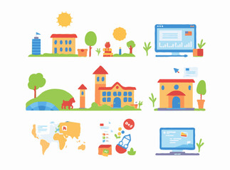 Illustrated Resources for Educational Websites