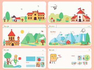Illustrated Resources for Educational Websites