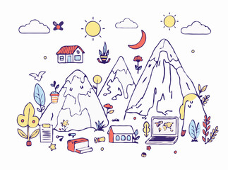 Illustrated Resources for Educational Websites