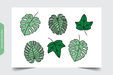 Tropical Leaves Pack