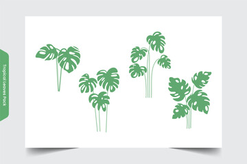 Tropical Leaves Pack