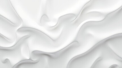 Fototapeta premium A white fabric with a wave pattern