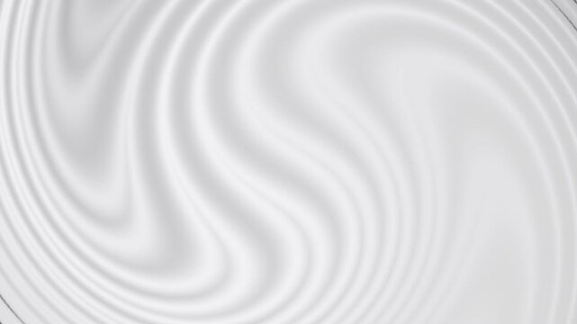 White and grey  wave dynamic pattern motion, seamless lines animation with fabric texture design background. 