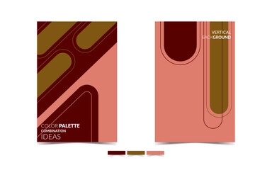 VERTICAL BACKGROUND 150 WITH THREE COLOR COMBINATION FOR BRAND IDENTITY OR PRESENTATION