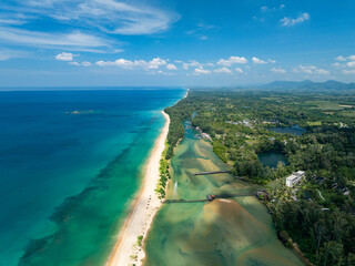 Amazing beach sea background,Summer vacation sea beach background,Beautiful ocean at Phuket island...