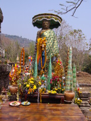 Altar des Wat Phou, Laos