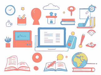 Illustrative Graphics for Educational Online Resources
