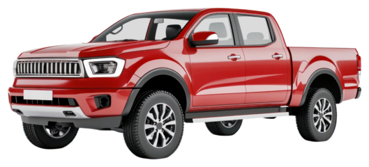 PNG Futuristic concept pickup truck vehicle modern transportation.