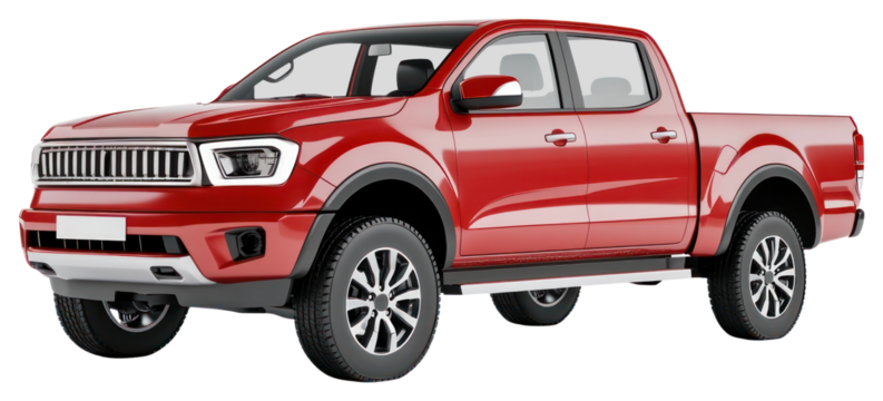 PNG Futuristic concept pickup truck vehicle modern transportation.