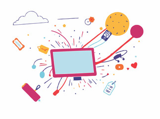 Dynamic Language Arts Graphics for Online Courses