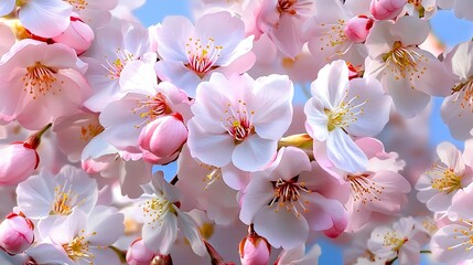 Delicate Pink Cherry Blossoms Spring Bloom - Floral photography