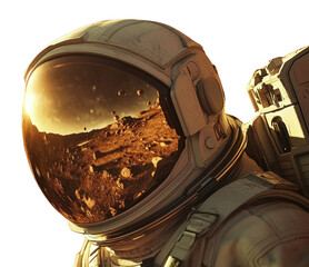 PNG Astronaut suit exploring the planet background spacecraft helmet.