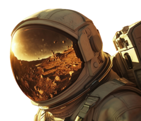PNG Astronaut suit exploring the planet background spacecraft helmet.