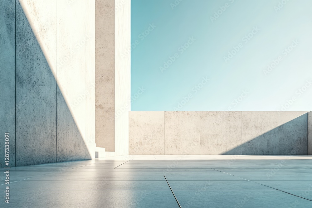 Aufkleber high definition view of architecture concept with copyspace