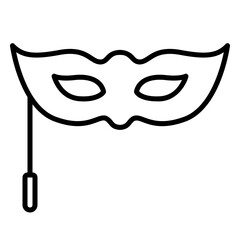 Party mask icon to complete your outfit