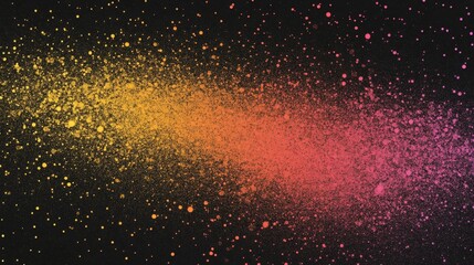 Fototapeta premium Artistic display of retro black background with grainy gradient transitions digital design creative workspace abstract environment visual concept