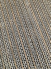 cross-section texture of a cardboard box
