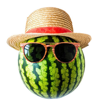 PNG A watermelon sunglasses hat accessories.