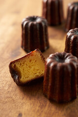 カヌレ・ド・ボルドー　洋菓子イメージ