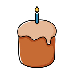 cake with candle