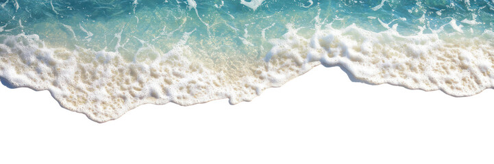 PNG Summer beach ocean water foam.