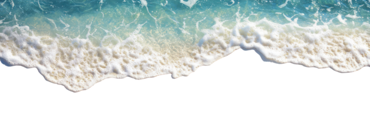 PNG Summer beach ocean water foam.