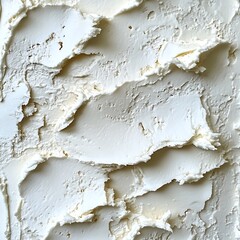 Closeup creamy vanilla ice cream texture