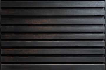 Dark wood slatted wall panel, horizontal lines,  interior design,  modern style