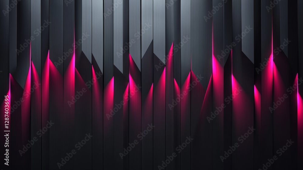 Poster geometric pattern background design with abstract modern art elements, featuring vibrant colors and 