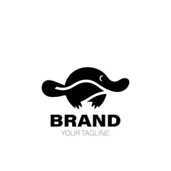 Platypus Logo. Platypus Logo Design. Platypus Logo Brand. Platypus Logo Vector Design Isolated on White Background