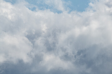 Obraz premium 発達した雲をクローズアップして撮影