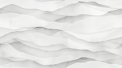 Obraz premium Plain white cotton watercolor paper with lined texture, high-res bird's-eye view. Perfect for artists, aquarellists, and creative projects.