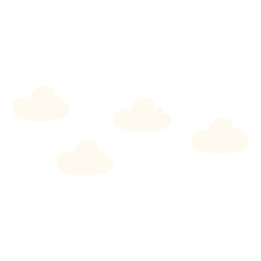 Cloud. Abstract white cloudy illustration