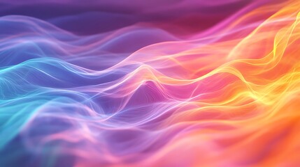 Fototapeta premium Abstract colorful wave background
