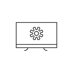 Settings & Customization Editable Line Icon Set | Configuration, Tools, Preferences, System Settings, UI Elements & Control Panel Icons
