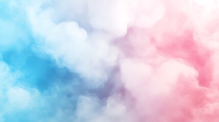 Pastel colored clouds, dreamy sky background