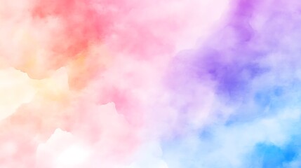 Abstract colorful watercolor background