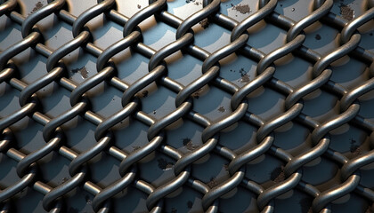 Metal chain link texture for design projects, backgrounds, and graphic resources. This versatile pattern is good for industrial themes. Use it in blogs, presentations, websites, or clip art.