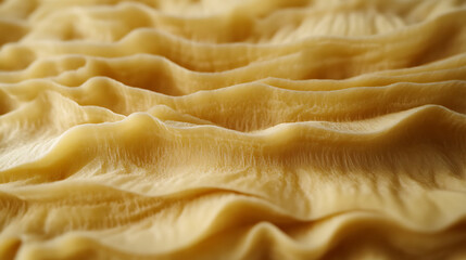 Pale Yellow Undulating Texture Background