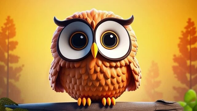 owl on a branch