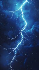 Fototapeta premium lightning background 3D cartoon art --ar 9:16 --v 6.1 