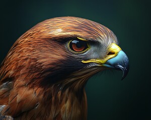 Fototapeta premium Hawk Portrait, Nature, Wildlife