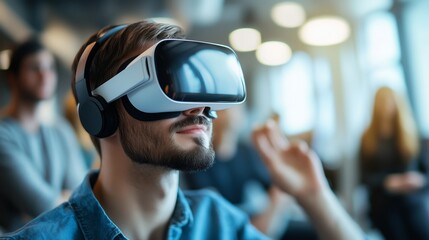 Immersive virtual reality experience