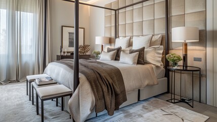 Obraz premium luxury hotel room